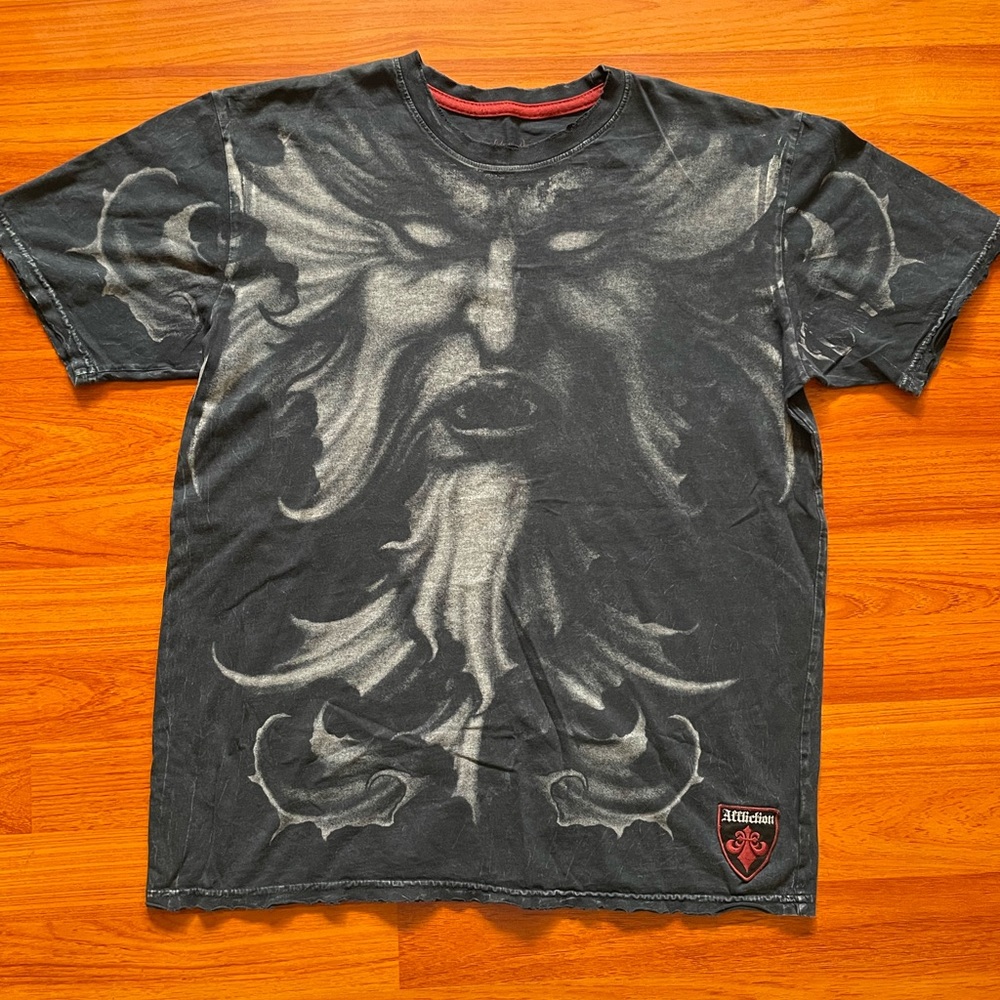 Paul Booth x Affliction - Leaf Man Tee